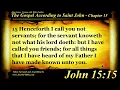 The Gospel of John Chapter 15 - Bible Book 43