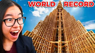 Collapsing the World s Tallest Kapla Tower Behind the Scenes