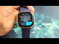 Fitbit Versa 3 How to Turn Off Turn On Restart