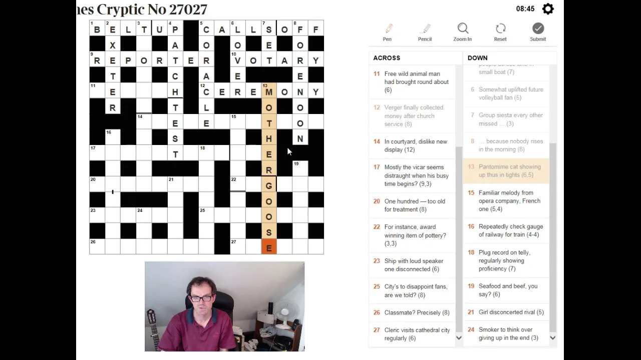 We show you how to solve The Times crossword