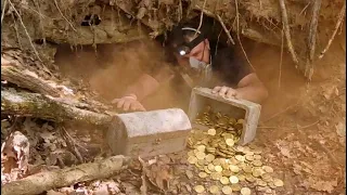 Zehirli Gaz Kullanarak Kurtların Yaşadığı Deliğe Defineyi Çıkartmaya Girdim!!!