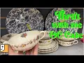 GOODWILL OC California thrift shop with me Spode Kutani China Churchill Royal Albert Franciscan