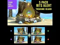 Stunning Animated Twitch 5-Pack Bit Alert Treasure Island Chest 1920x1080 Full Screen Fast Zoom