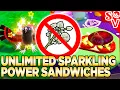 UNLIMITED Sparkling Power Sandwiches No Herba Consumed New Recipes - Pokemon Scarlet and Violet