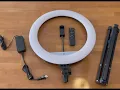 Vivitar 18in ring light set