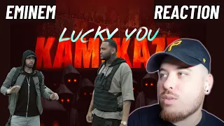 Download OKAY! I See You EM! | Eminem Feat. Joyner Lucas - Lucky You Reaction and Review MP3