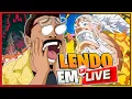 VENDO SE GABAN E BRABO MESMO REAGINDO AO VIVO A LUTA DE IMU VS GABAN NO NOVO CAPITULO DE ONE PIECE