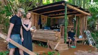 FLASH FLOOD FORCES US TO QUIT…