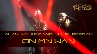 Download Alan Walker \u0026 Julie Bergan - On My Way live at Brixton Academy London (4K) MP3