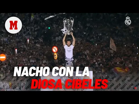 Download MP3 El momento de Nacho con la Diosa Cibeles: Bufanda, bandera y ¡la Champions al cielo!