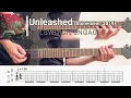 Unleashed  /  Killswitch engage (screen TAB | Guitar lesson)