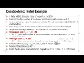 SCM Topic 7 - 6 Overbooking