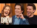 Matt Bomer Kisses Drew Barrymore The Drew Barrymore Show