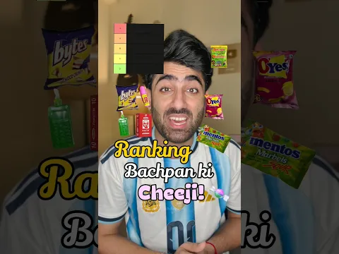Ranking 90’s snacks | Nishchay verma #nostalgia #90ssnacks #childhood #relatable #trending