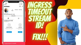 How to Fix Ingress Timeout Error on instagram part 2 step by step 2022