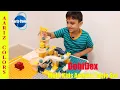 Fun time with multipurpose kids activity table set Lego table and chair set Aariz Colors