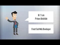 Front End Web Developer l Prince Abdullah