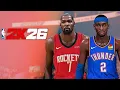Download Lagu SGA VS DURANT! THUNDER VS ROCKETS | NBA 2K26 REALISTIC GAMEPLAY