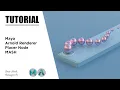 Placer Node In Mash Maya Arnold Renderer Tutorial