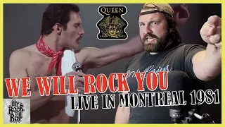 Download This Song is Perfect! | Queen - We Will Rock You • Live in Montreal 1981 | REACTION MP3