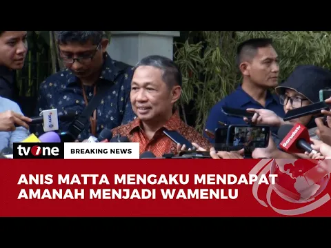 Anis Matta Dapat Amanah dari Prabowo Sebagai Wamenlu