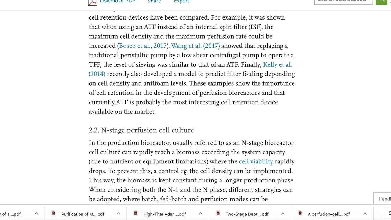 Perfusion mammalian cell culture for recombinant protein manufacturing – A critical review part 1