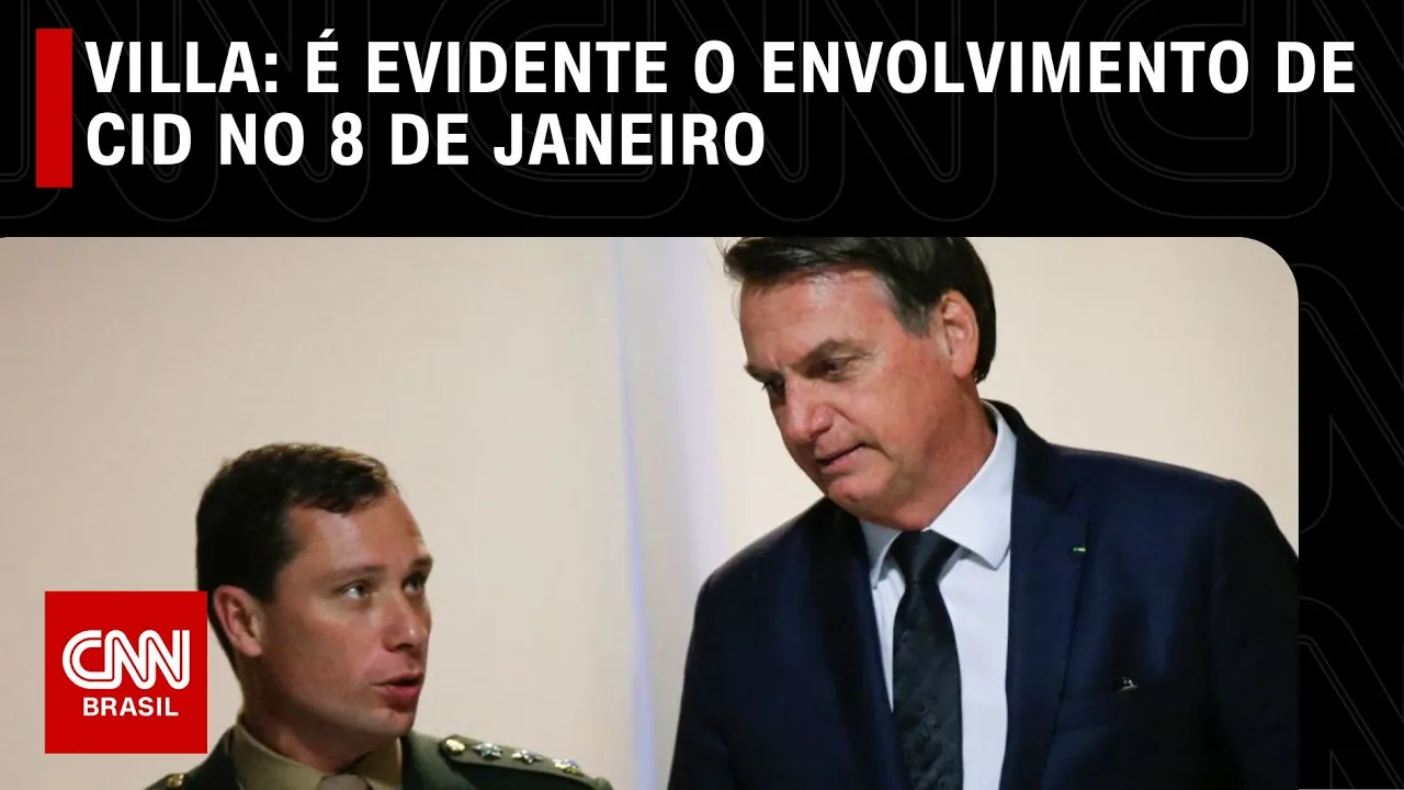 Villa: É evidente o envolvimento de Cid no 8 de janeiro | CNN NOVO DIA