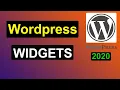How To Use Widgets In Wordpress In Urdu Hindi - Wordpress Widgets Tutorial