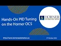 Hands On PID Tuning on the Horner OCS