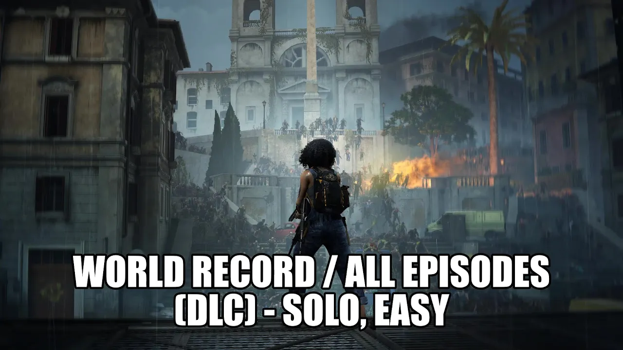 World War Z / Speedrun - All Episodes DLC Solo, Easy  (WR)