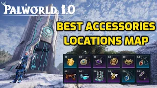 Palworld Best Accessories in 1 0 Map and Coordinates for All Ancient Ruins
