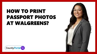 How To Print Passport Photos At Walgreens