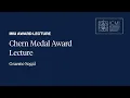 ICM 2026 Chern Medal Award Lecture - Graeme Segal