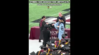 Others Take Graduation Certificate Vs Last One Edit Graduation Bestmoments Trollface Shorts 