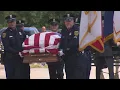 Touching tributes from fallen HPD officer William Bill Jeffrey s public funeral