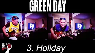 green day american idiot full album medley guitar u0026bass cover 