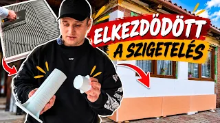 HÁZFELÚJÍTÁS | ELKEZDŐDÖTT A SZIGETELÉS