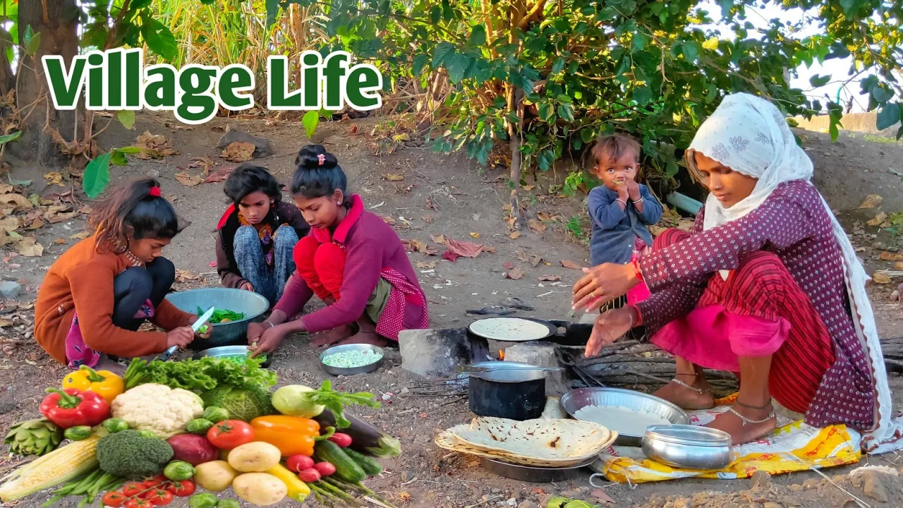 indian village cooking   village food   indian village life   Village Cooking