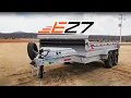 EZ7 Dump Trailer Review - Built for Strength Reliability and Performance