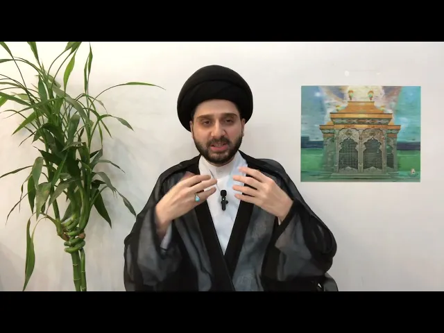⁣ثلاثة أمور تخفف الشهوة عند العُزّاب ( كثافة الشعر والصيام والكافور ) سيد حسين شبر