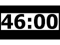46 Minute Countdown Timer with Alarm
