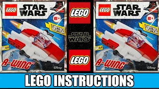LEGO Instructions | Star Wars Magazine | 912060 | A-wing