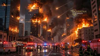 Israel treme! Míssil balístico iraniano Khorramshahr-4 atinge Tel Aviv e Haifa.