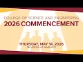 2026 UMN College of Science and Engineering Undergraduate Commencement