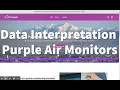 Purple Air Monitors How to Read Your Data