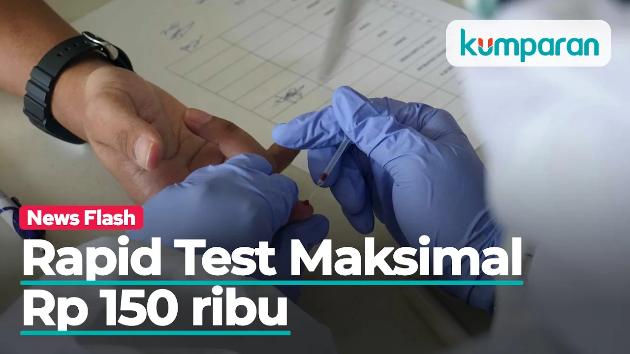 Kemenkes Tetapkan Tarif Rapid Tes Antigen RS di Jabar. 