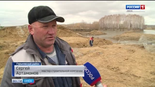 Масштабная стройка развернулась на подъезде к селу  Саратово