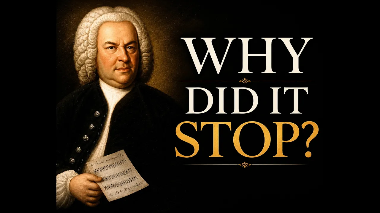 The Fugue That Stops Mid-Air | Bach – Art of Fugue XIV
