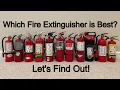 Which Fire Extinguisher is Best Let s Find Out Amerex Kidde First Alert Badger Ansul Tested