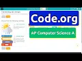 Code org Lesson 2 3 Row-Major Traversal Tutorial with Answers CSA Unit 5